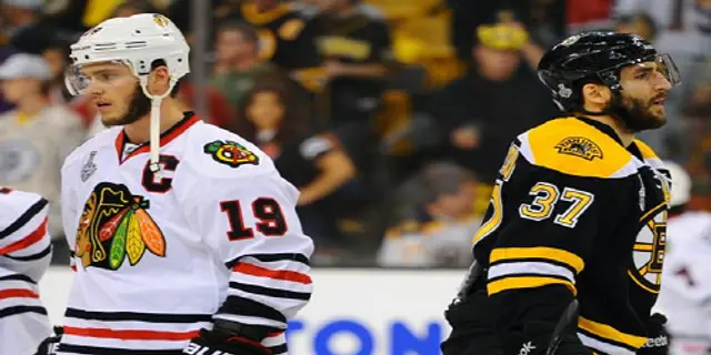 Zdeno Chara gjorde comeback mot Blackhawks