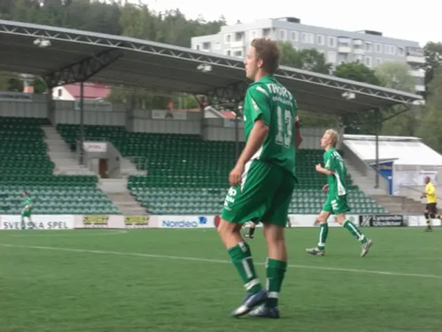 Efter matchen snack med Tony Salthammer