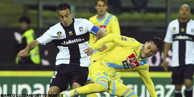 Parma 1-0 Napoli: Skitmatch.