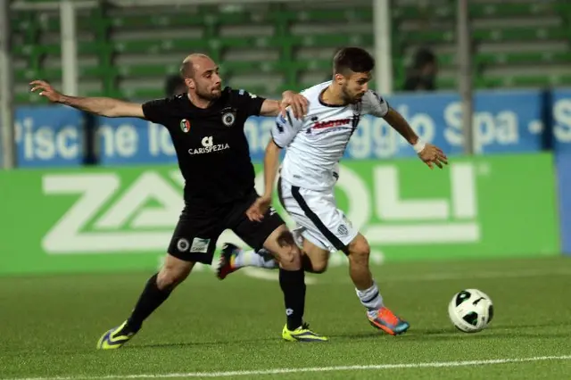 Cesenas 2013-14 säsong till och med igårs förlorade matchen mot Spezia