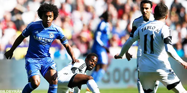 Swansea-Chelsea: 0-1