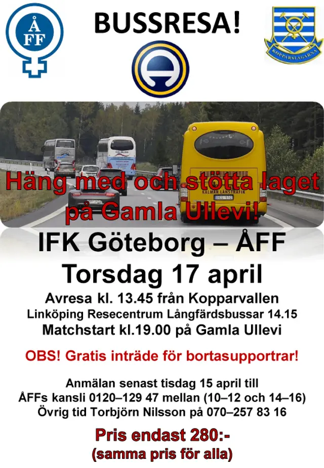 Bussresa till Göteborg