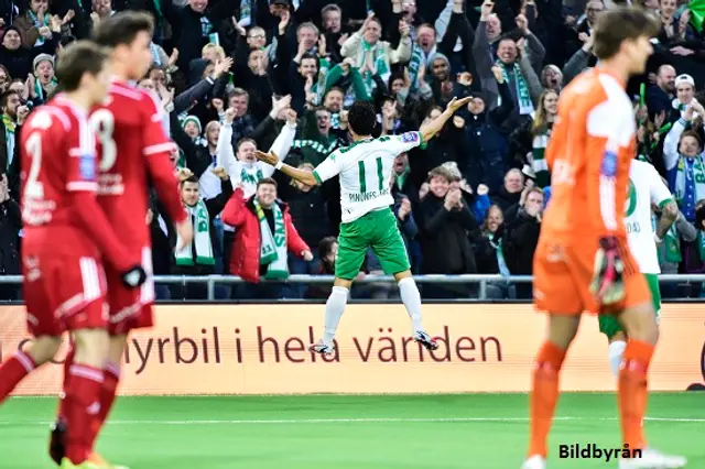 Hammarby utklassningsvann mot Degerfors