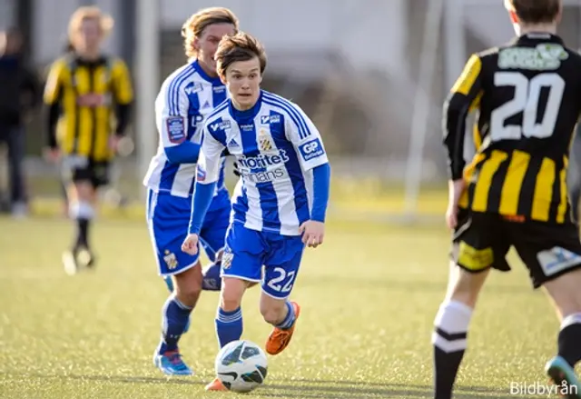 U19 Allsvenskan: Halmstad - IFK Göteborg 2-3