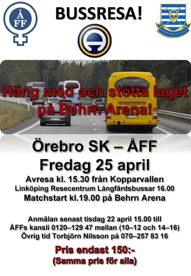 Bussresa till Örebro