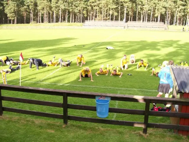 Bilder från segermatchen