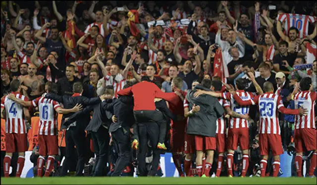 Atlético de Madrid till final i UEFA Champions League