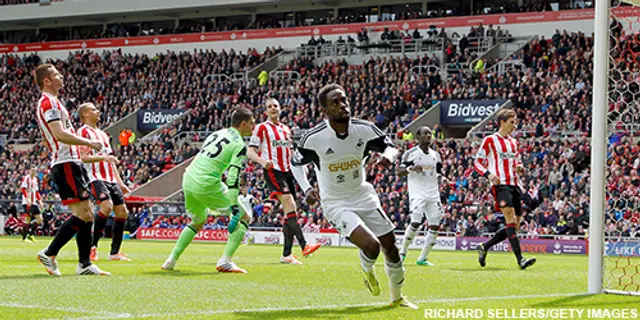 Sunderland-Swansea: 1-3