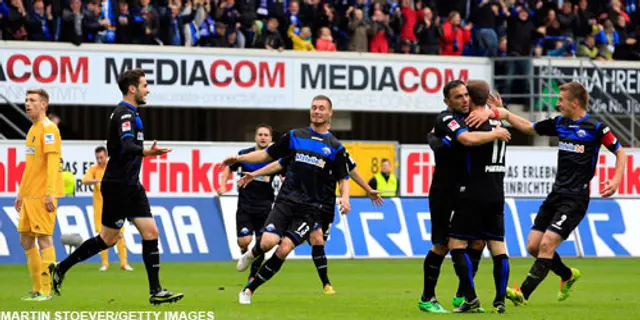 Paderborn till Bundesliga för första gången i klubbens historia