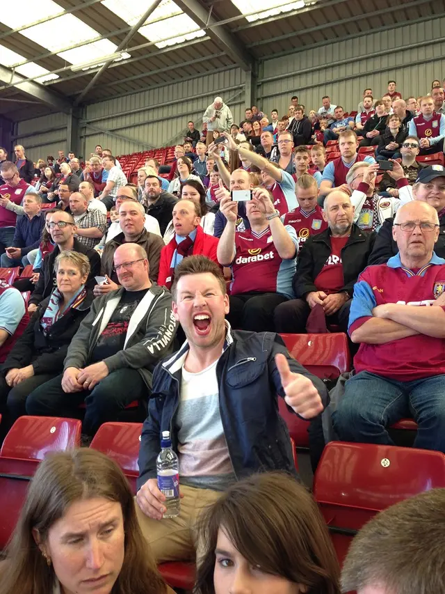 Följ med supporterklubben till Villa Park