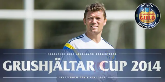 Tävla om att få Allbäck som lagkamrat i Grushjältar Cup 2014