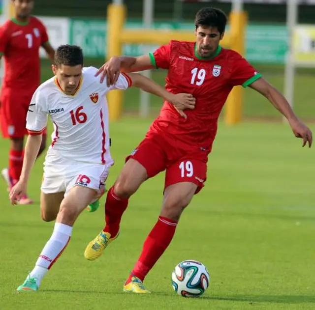 Matchrapport: IRAN - Montenegro 0-0