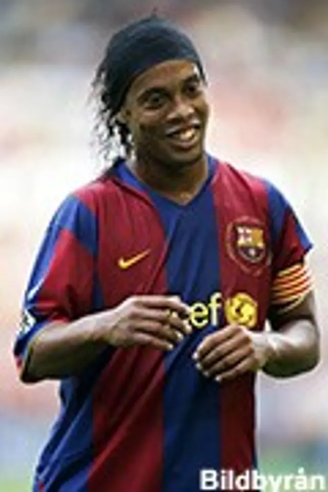 Barçanotiser: D&auml;rf&ouml;r spelar inte Ronaldinho