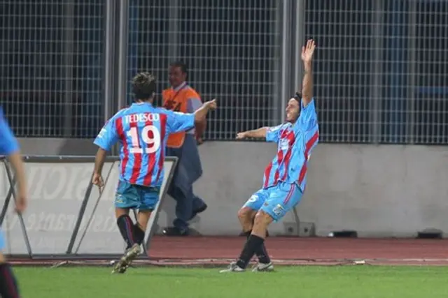 Catania – Empoli 1-0: F&ouml;rsta vinsten av m&aring;nga