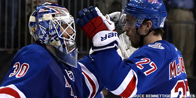 Henrik Lundqvist åter i träning