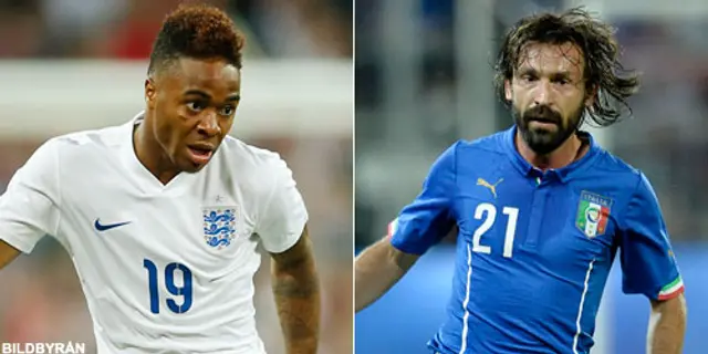 Startelvor England-Italien: Sterling och Welbeck från start – Buffon saknas