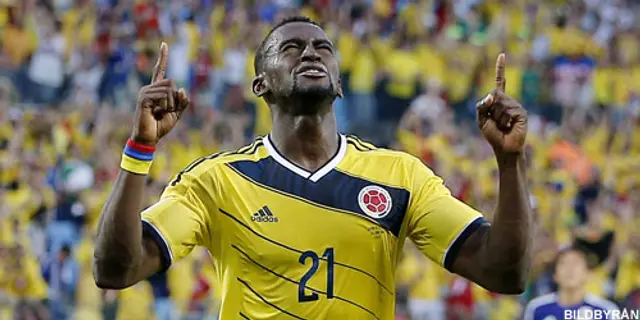 Colombia ställs mot Uruguay i åttondelen