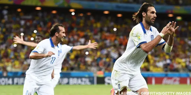 Grekland - Elfenbenskusten 2-1: Avancemang efter sanslös dramatik!