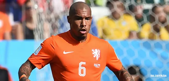 Nigel de Jong missar resten av VM