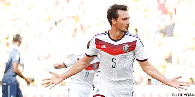 Mats Hummels nickade Tyskland till semifinal