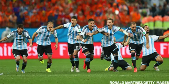 Argentina till VM-final efter straffdrama mot Holland