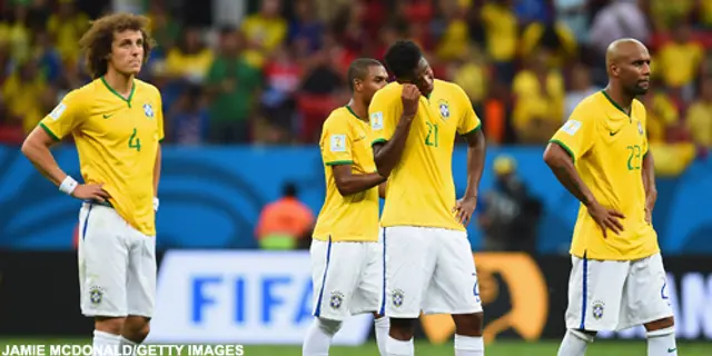 Brasilien-Holland 0-3: Värdlandet utan medalj