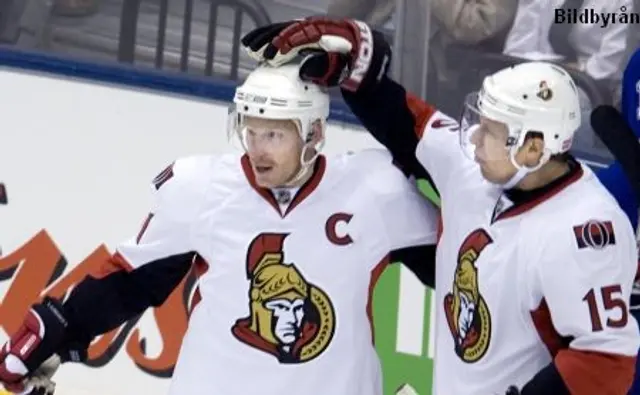 Ottawa Senators vecka 8 – Alfredsson gjorde matchvinnande m&aring;l med fyra sekunder kvar  