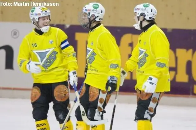 Lekande lätt mot Gustavsberg
