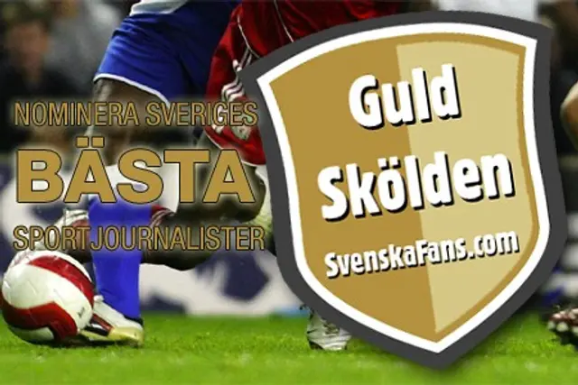 Guldsk&ouml;lden - nomineringar: Sveriges b&auml;sta sportjournalist alla kategorier