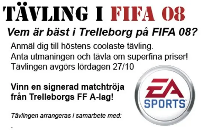 Vem &auml;r b&auml;st i Trelleborg p&aring; FIFA 08? 