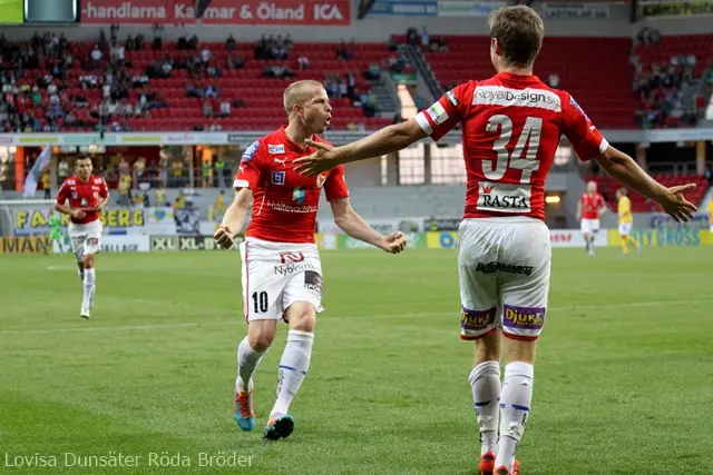 Bilder från matchen mellan Kalmar FF- Falkenbergs FF