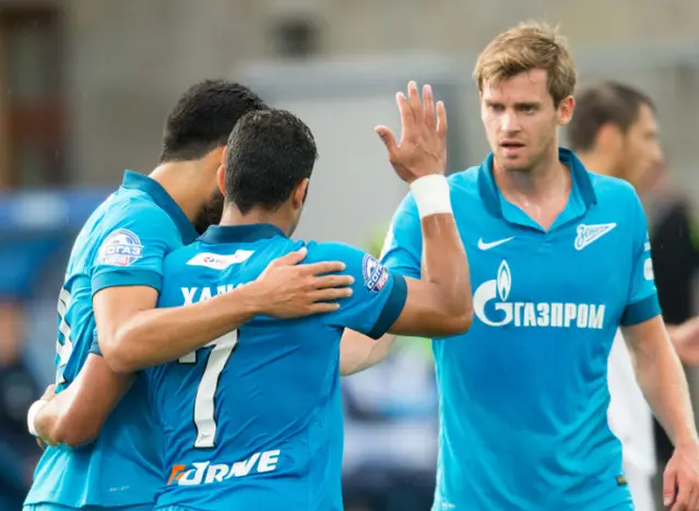 Zenit 1 - 0 Ufa. Hulks straffmål räckte för seger