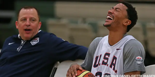 Frågetecken kring Derrick Rose inför VM