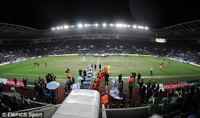 Slutsålt och hemmapremiär på The Ricoh Arena