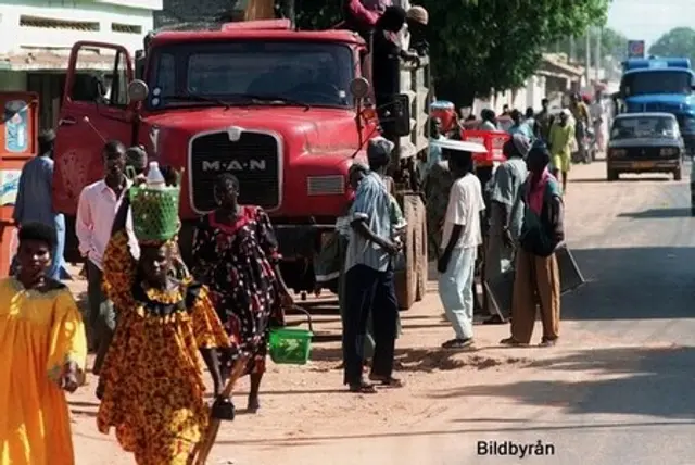 Sagan om en st&auml;dare ifr&aring;n Gambia