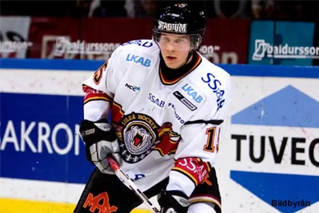 Jesse Niinim&auml;ki l&auml;mnar Lule&aring; Hockey