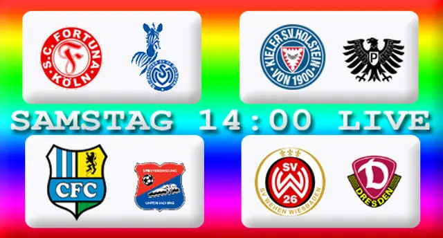 Super-Samstag i 3. Liga