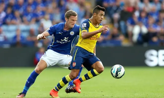 Matchrapport: Leicester - Arsenal 1-1 (1-1)