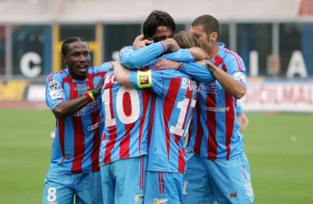 Catania – Sampdoria 2-0: Tredje hemmavinsten i rad