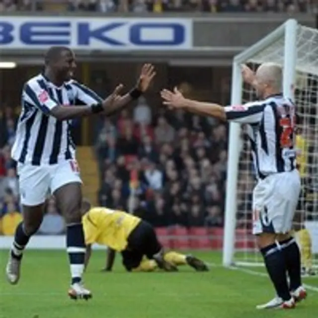 Watford-Wba 0-3 