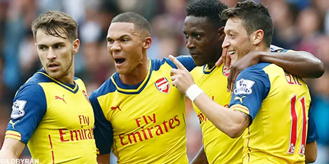 Matchrapport: Aston Villa – Arsenal 0-3 (0-3)