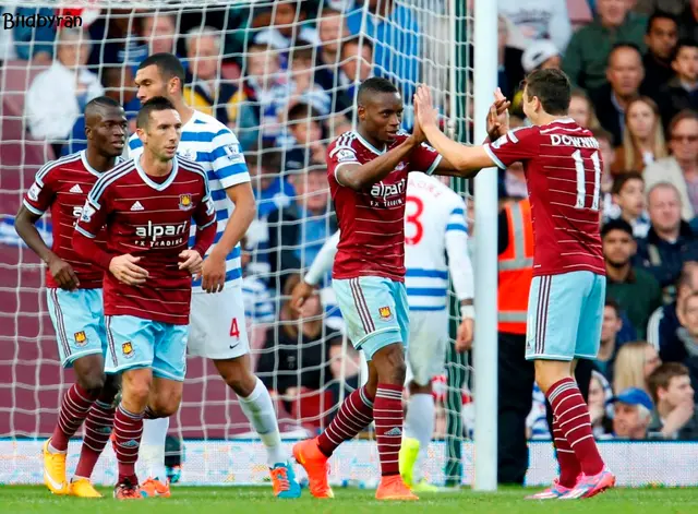 West Ham Utd-Queens Park Rangers 2-0