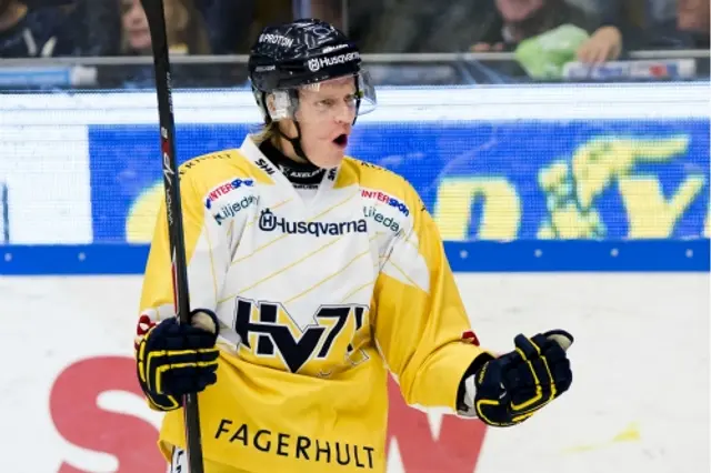 HV71 vann lätt i Kinnarps