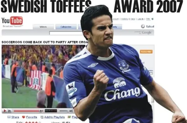 Vinnare av Swedish Toffees Award 2007 utsedd