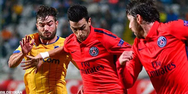 Inför PSG–Apoel