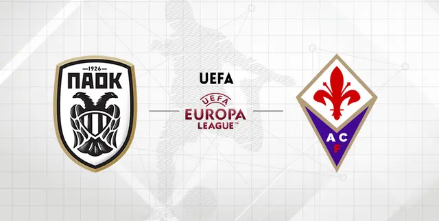 Inför PAOK - Fiorentina