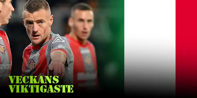 VV Italien: Vardy visar klass och Napoli prisas