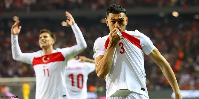 Turkiet avslutade kvalet med stark 2–2-insats mot Spanien