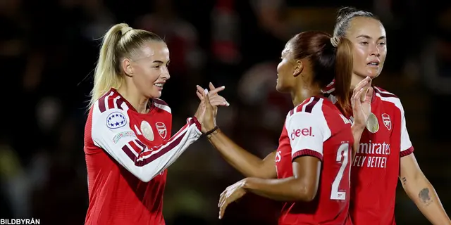 CL: Straffmål på tilläggstid - Arsenal slår Köge i CL