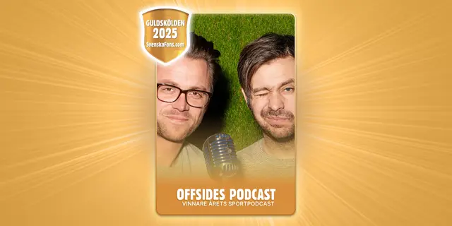 Guldskölden 2025 – Årets sportpodcast – Offsides podcast